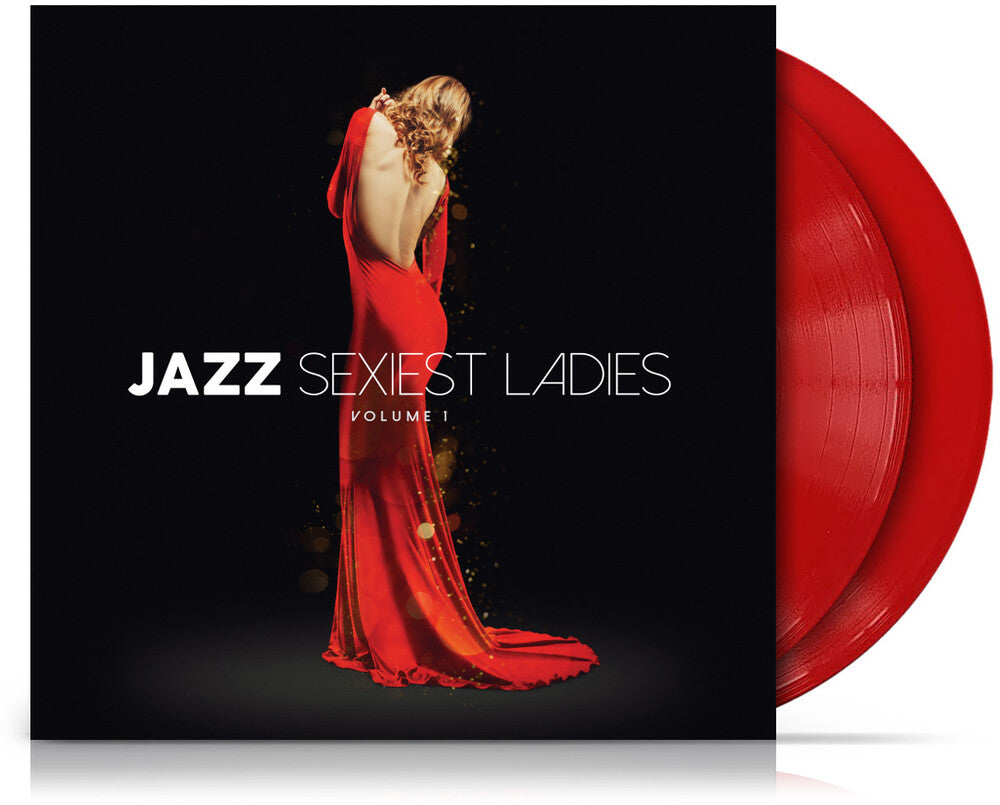 the album cover for Jazz Sexiest Ladies Volume 1 / Various - Red - Jazz Sexiest Ladies Volume 1 / Various - Ltd Red Vinyl