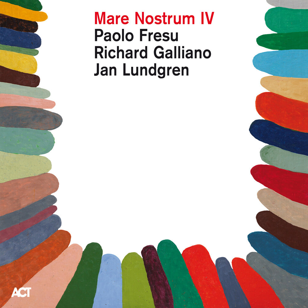 the album cover for Richard Galliano / Lundgren,Jan / Fresu,Paolo - Mare Nostrum 4