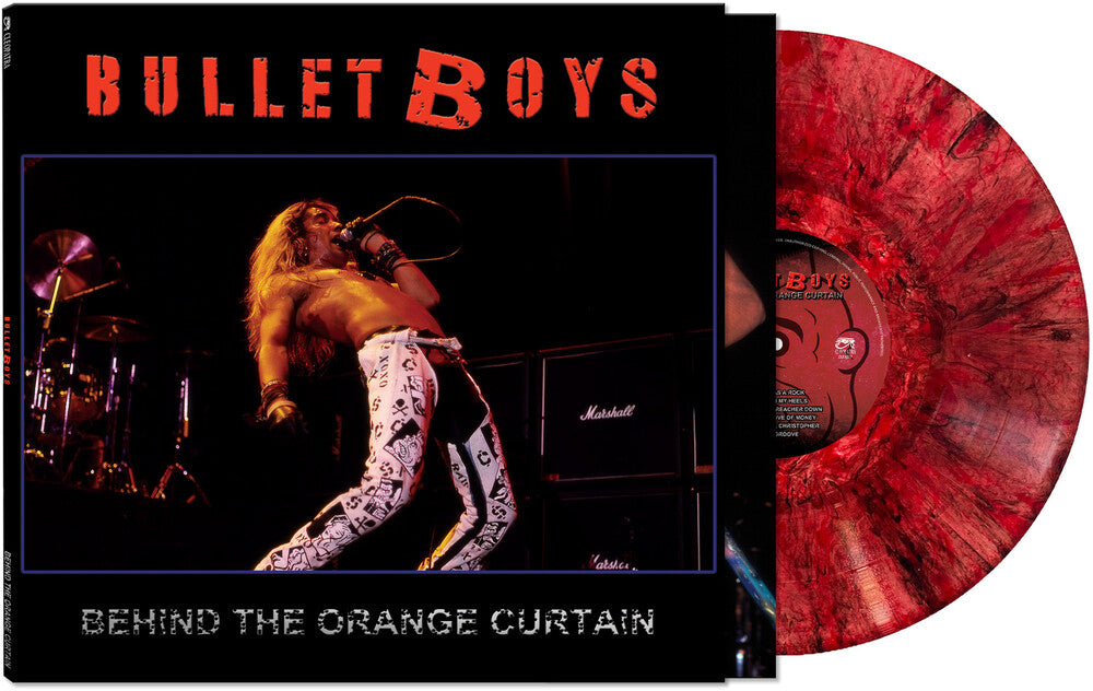the album cover for Bullet Boys - Behind The Orange Curtain