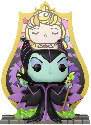 Pop Deluxe Disney Villains Sleeping Beauty - Pop Dlx Villains Maleficent Stained Glass - Collectibles