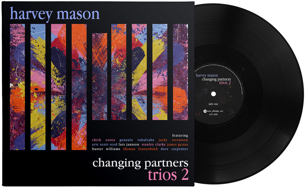 the album cover for Harvey Mason - Changing Partners