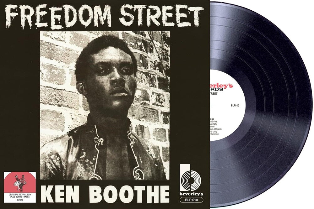 the album cover for Ken Boothe - Freedom Street (Uk)