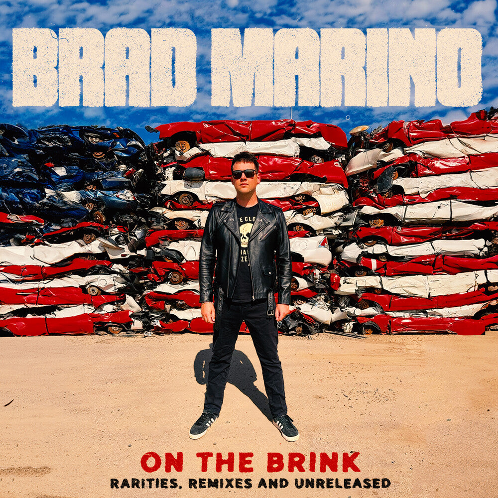 the album cover for Brad Marino - On The Brink