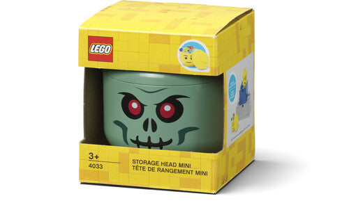 Room Copenhagen - Lego Storage Head Mini Green Skeleton - Collectibles