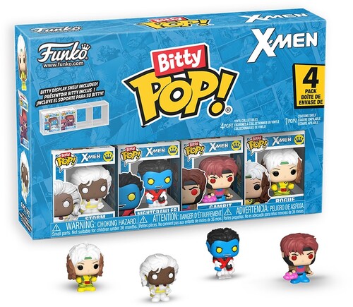 Bitty Pop X Men - Bitty Pop X Men Gambit 4 Pack - Collectibles