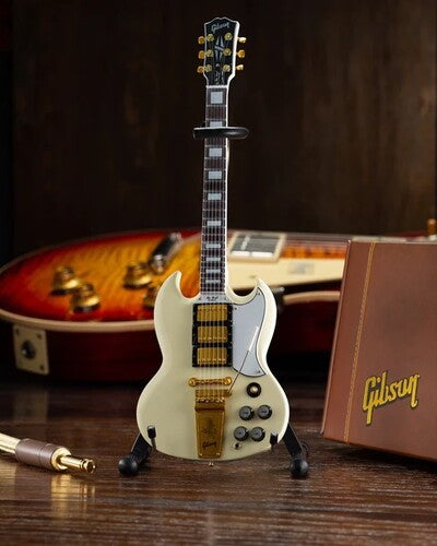 Axe Hvn Gg222ah Gibson 1964 Sg Custom White Guitar - Axe Hvn Gg222ah Gibson 1964 Sg Custom White Guitar - Collectibles
