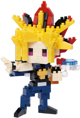 Nanoblock - Character Collection - Yu-gi-oh! Duel Monsters - Yami Yugi Building Kit - Collectibles