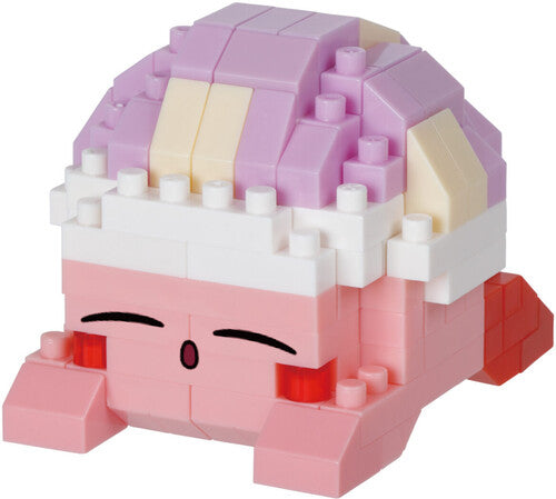 Nanoblock - Character Collection - Kirby - Sleeping Kirby Building Kit - Collectibles