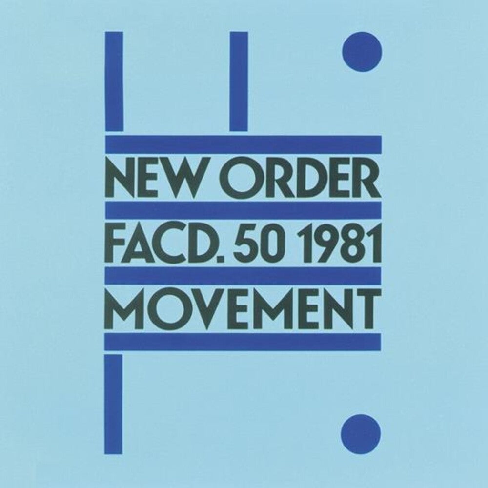 the album cover for New Order - Movement (Hol)