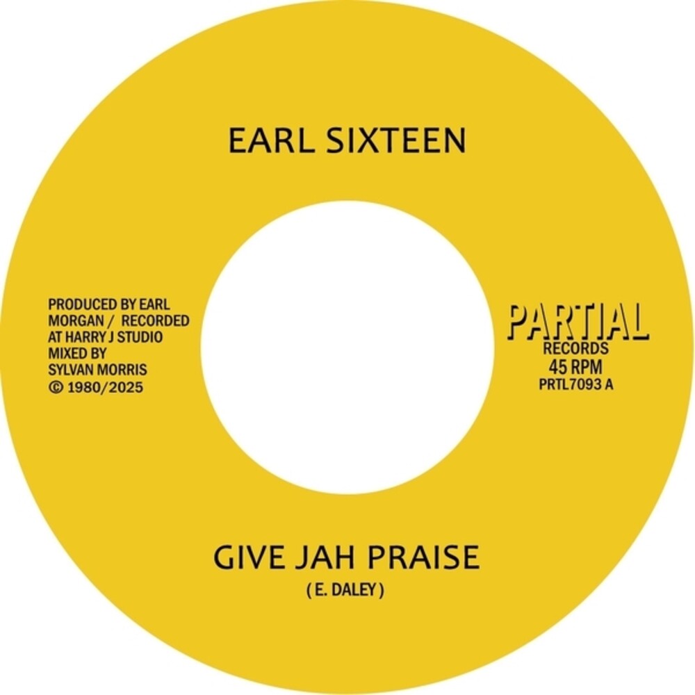 the album cover for Earl 16 - Give Jah Praise (Ep)