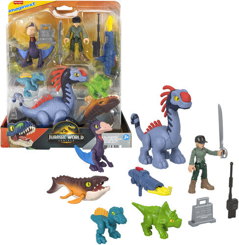 Imaginext Jurassic - Imaginext Jurassic World Land Air Sea Multipack - Collectibles