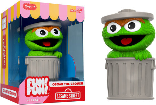Sesame Street Fun! Fun! Wave 01 - Oscar The Grouch - Sesame Street Fun! Fun! Wave 01 - Oscar The Grouch - Collectibles
