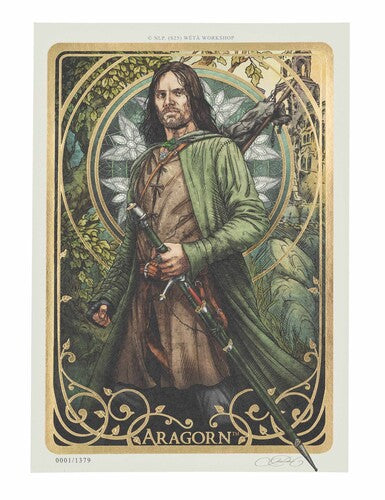 Other - Lord Of The Rings Trilogy - Aragorn (a5) Art Print - Collectibles