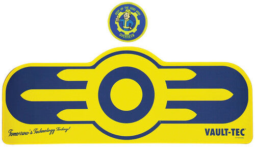 Fallout Vault-tec Xl Desk Pad And Coaster Set - Fallout Vault-tec Xl Desk Pad And Coaster Set - Collectibles