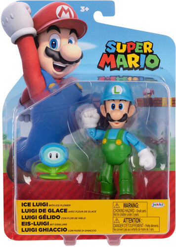 Super Mario 4in Figures 6pc Wave 46 Asst - Super Mario 4in Figures 6pc Wave 46 Asst - Collectibles