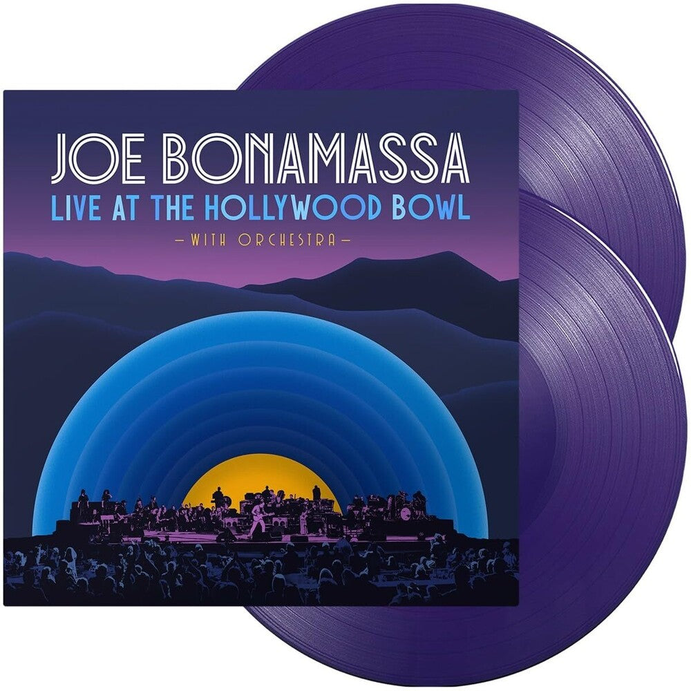 the album cover for Bonamassa, Joe - Live At The Hollywood Bowl - Purple