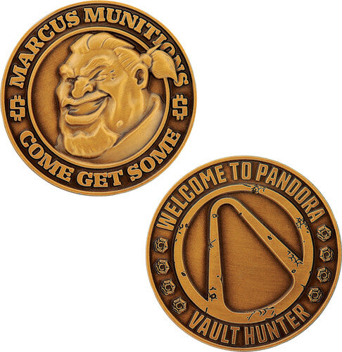 Borderlands Marcus Munitions Coin - Borderlands Marcus Munitions Coin - Collectibles