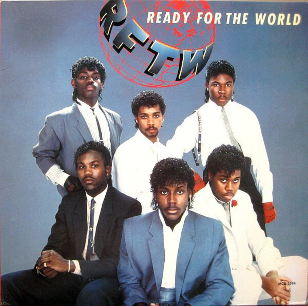 the album cover for Ready For The World - Oh Sheila