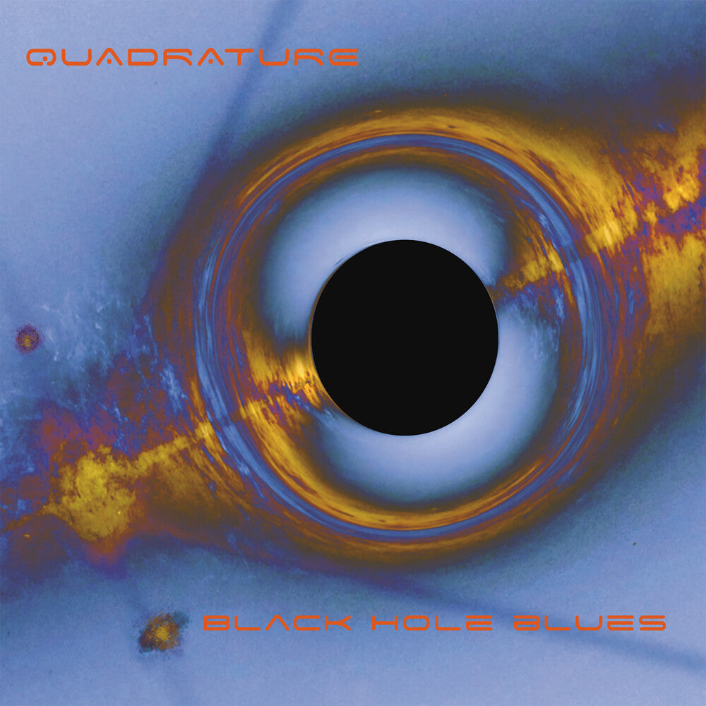 the album cover for Quadrature - Black Hole Blues