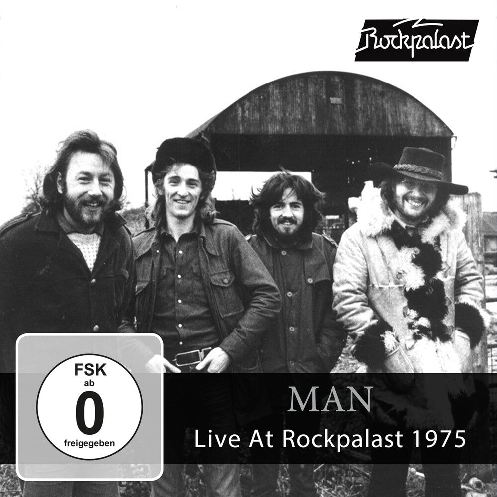 the album cover for Man - Live At Rockpalast 1975 (W/Dvd)