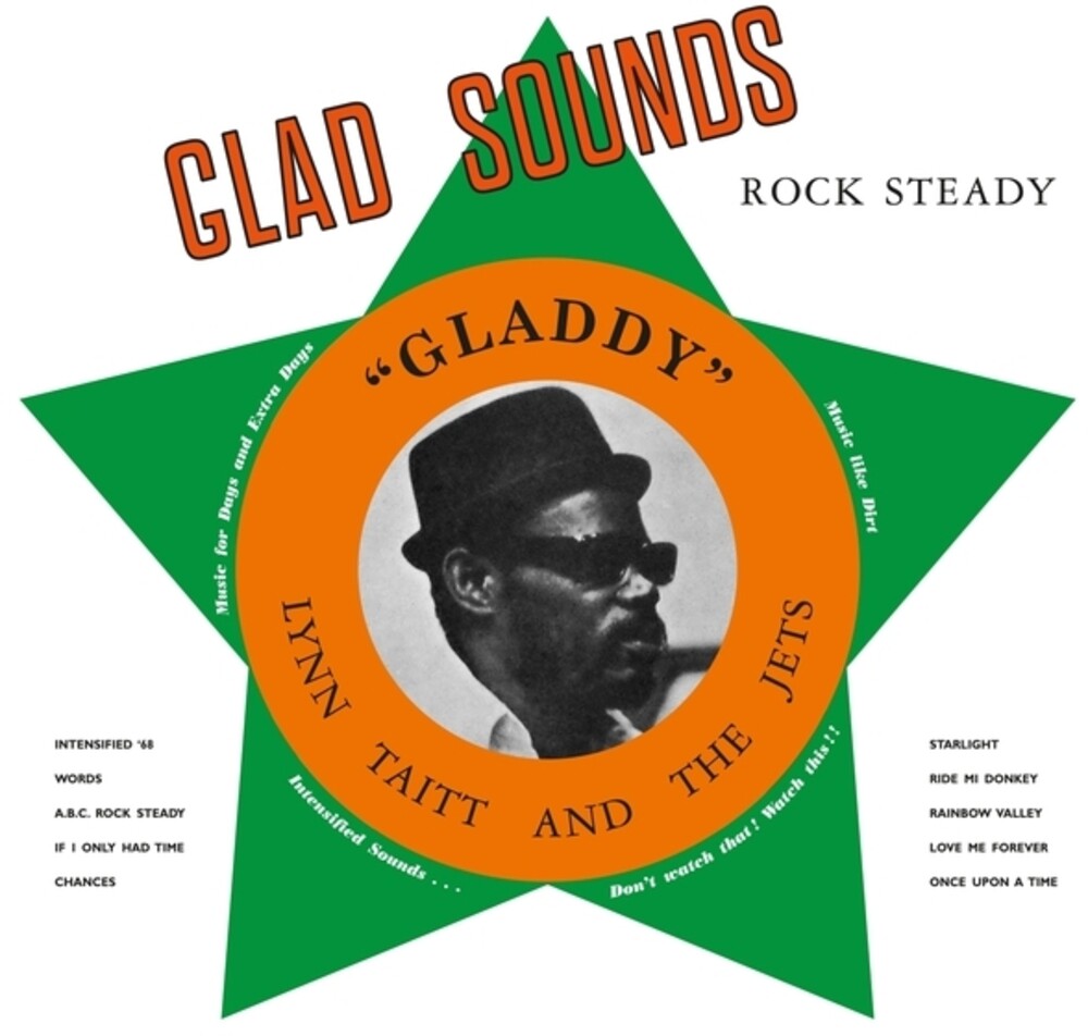the album cover for Gladstone Anderson / Taitt,Lynn / Jets - Glad Sounds: Gladdy