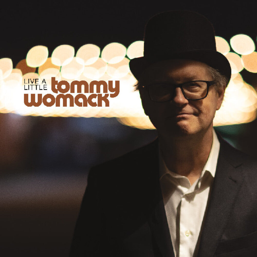 the album cover for Tommy Womack - Live A Little