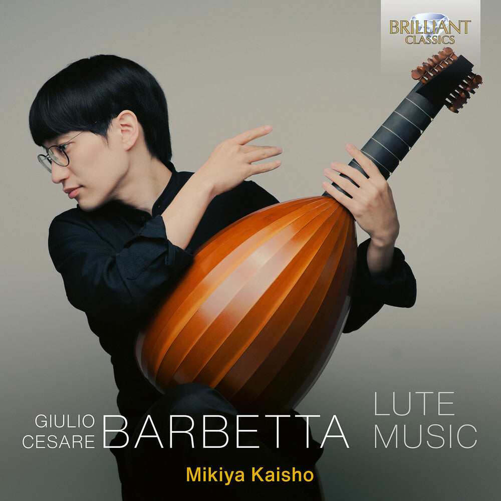 the album cover for Mikiya Kaisho - Barbetta: Lute Music