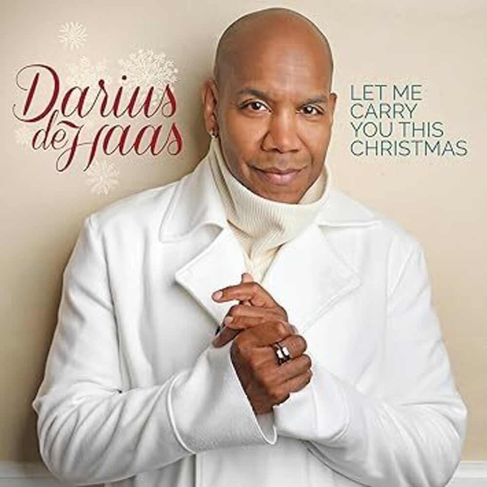the album cover for Darius De Haas - Let Me Carry You This Christmas
