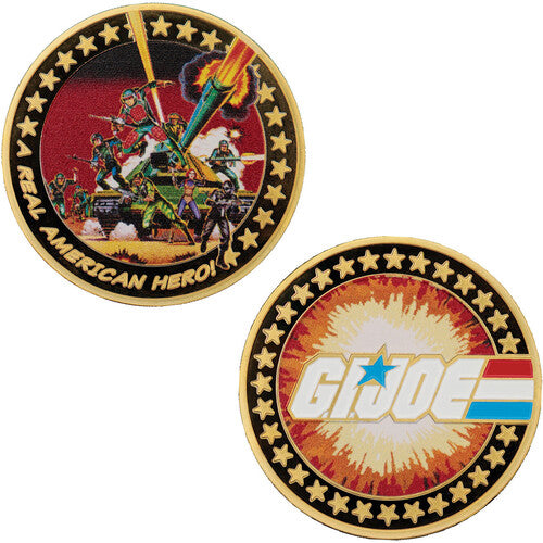 Gi Joe 60th Ann 24k Gold Plated Coin - Gi Joe 60th Ann 24k Gold Plated Coin - Collectibles