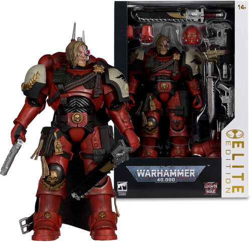 Elite Ed 7in Warhammer Dawn Of War 4 Captain Cyrus - Elite Ed 7in Warhammer Dawn Of War 4 Captain Cyrus - Collectibles
