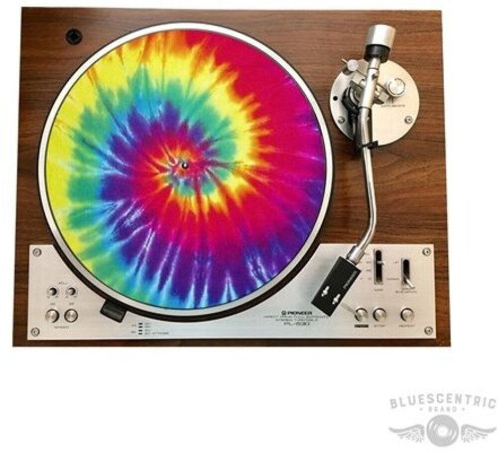 the album cover for Tie Dye Graphic Turntable Slip Mat - Tie Dye Graphic Turntable Slip Mat