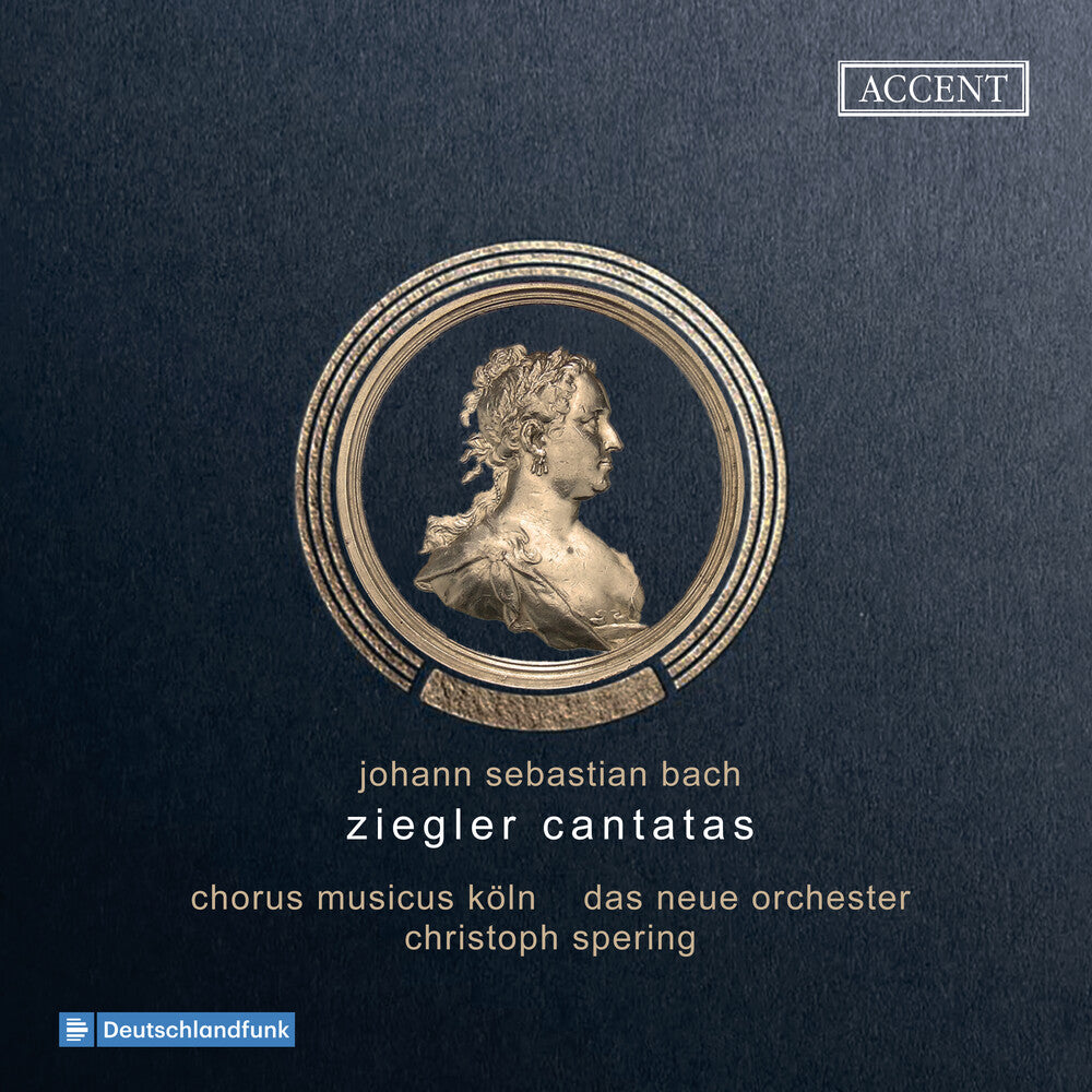 the album cover for Das Neue Orchester / Chorus Musicus Koln - Bach: Ziegler Cantatas