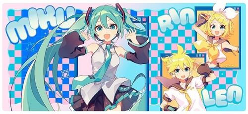 Hatsune Miku - Miku & Friends Xxl Mousepad - Hatsune Miku - Miku & Friends Xxl Mousepad - Collectibles