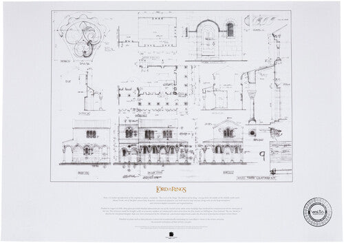 Blueprint - The Courtyard Of Minas Tirith - Blueprint - The Courtyard Of Minas Tirith - Collectibles