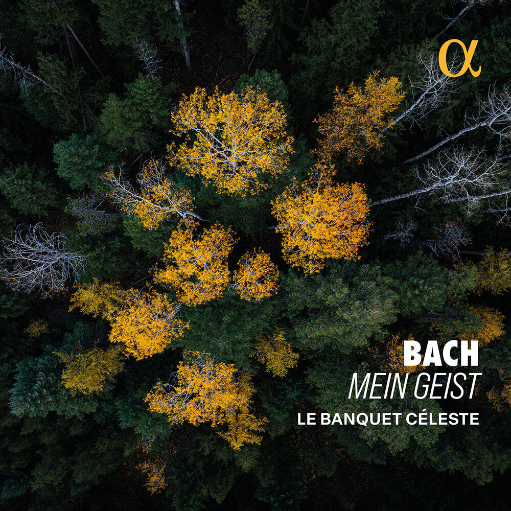 the album cover for Le Banquet Celeste - Bach: Mein Geist