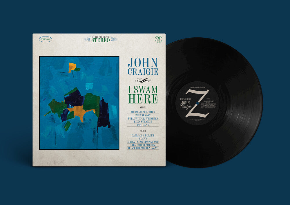 the album cover for John Craigie - I Swam Here