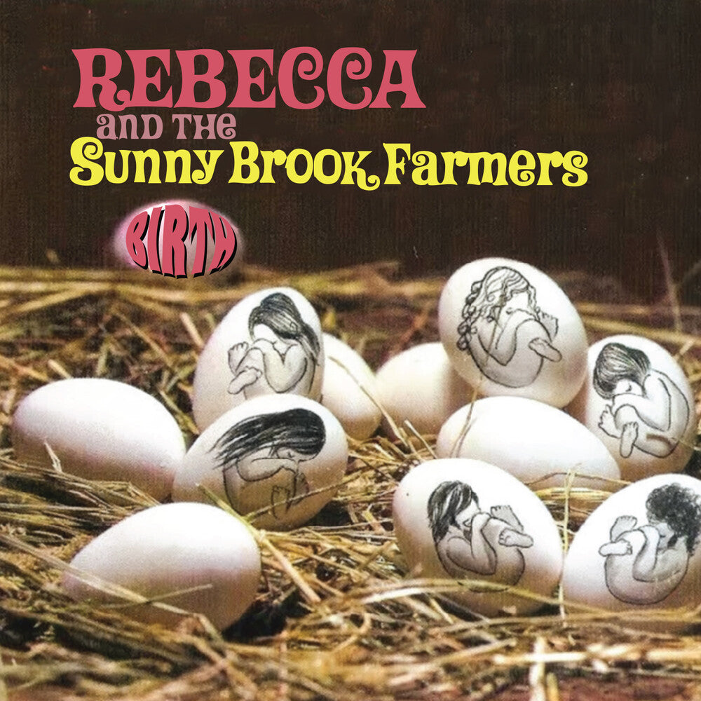 the album cover for Rebecca & The Sunny Brook Farmers - Birth (Mod)