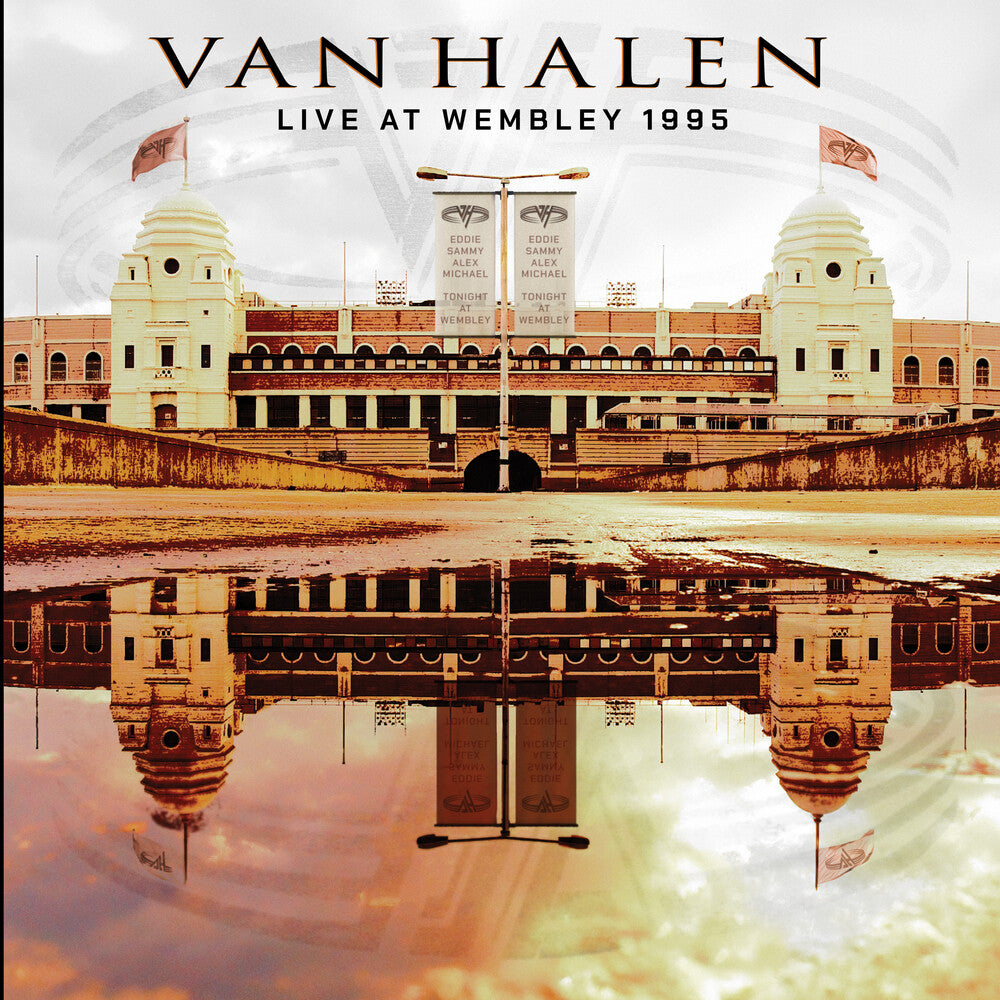 the album cover for Van Halen - Live At Wembley 1995