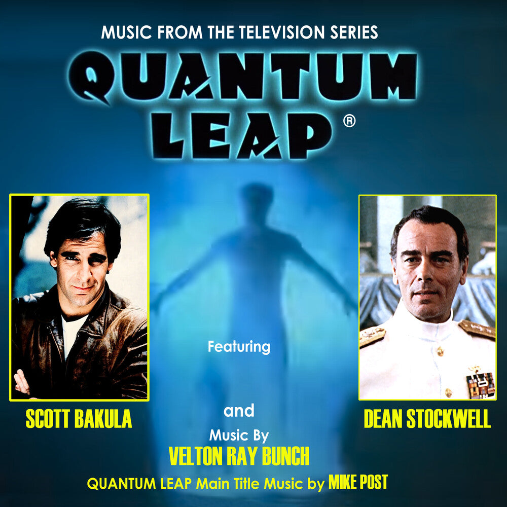 the album cover for Velton Bunch Ray / Post,Mike - Quantum Leap: Music From The Television - O.S.T.