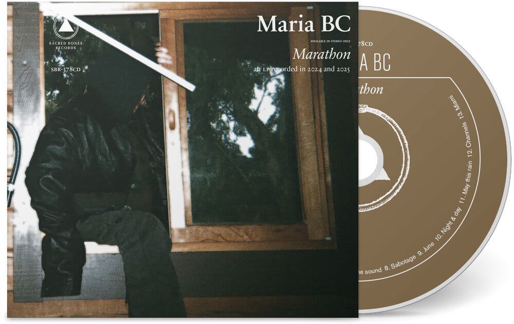 the album cover for Maria BC - Marathon