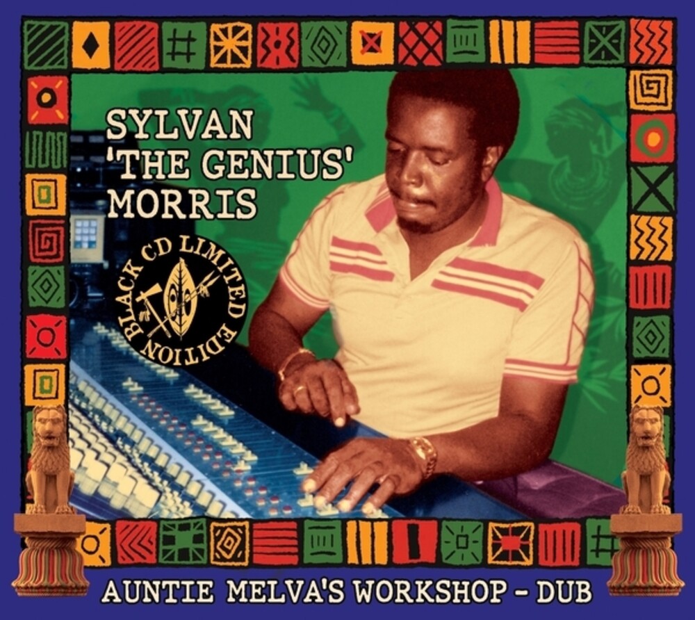 the album cover for Sylvan Morris The Genius - Auntie Melva's Workshop Dub