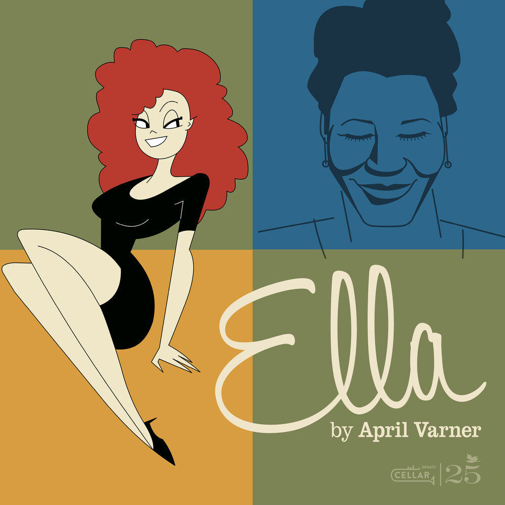 the album cover for April Varner - Ella