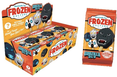 Frozen Culture Godzilla 9pc Blind Box Pdq - Frozen Culture Godzilla 9pc Blind Box Pdq - Collectibles