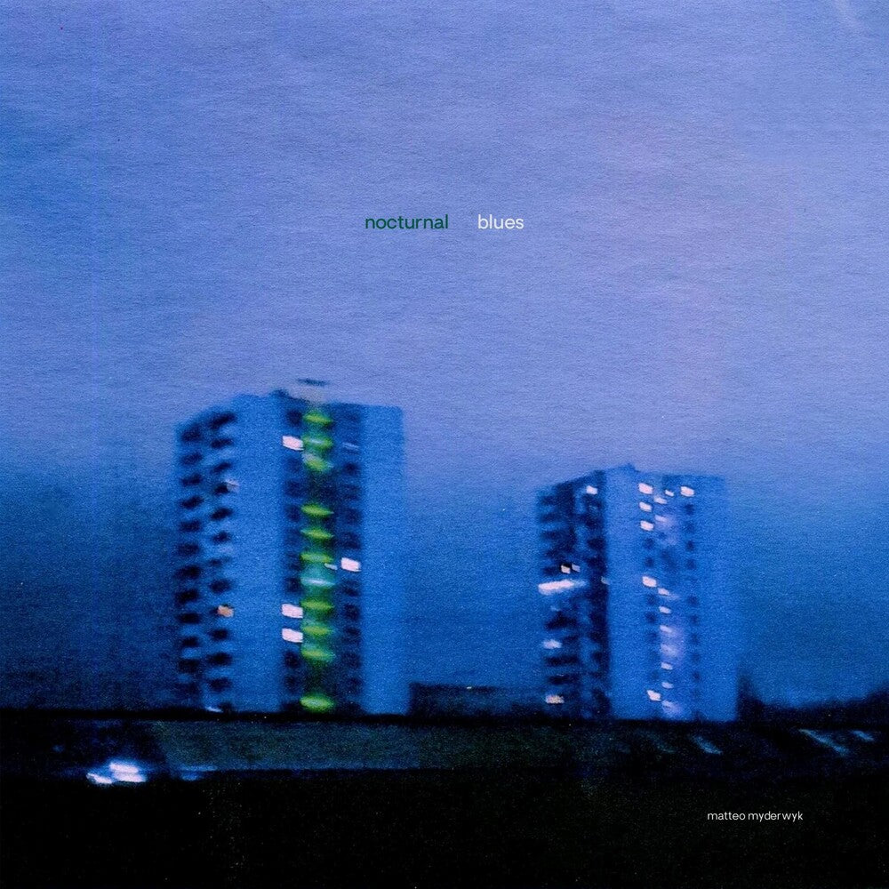 the album cover for Matteo Myderwyk - Nocturnal Blues