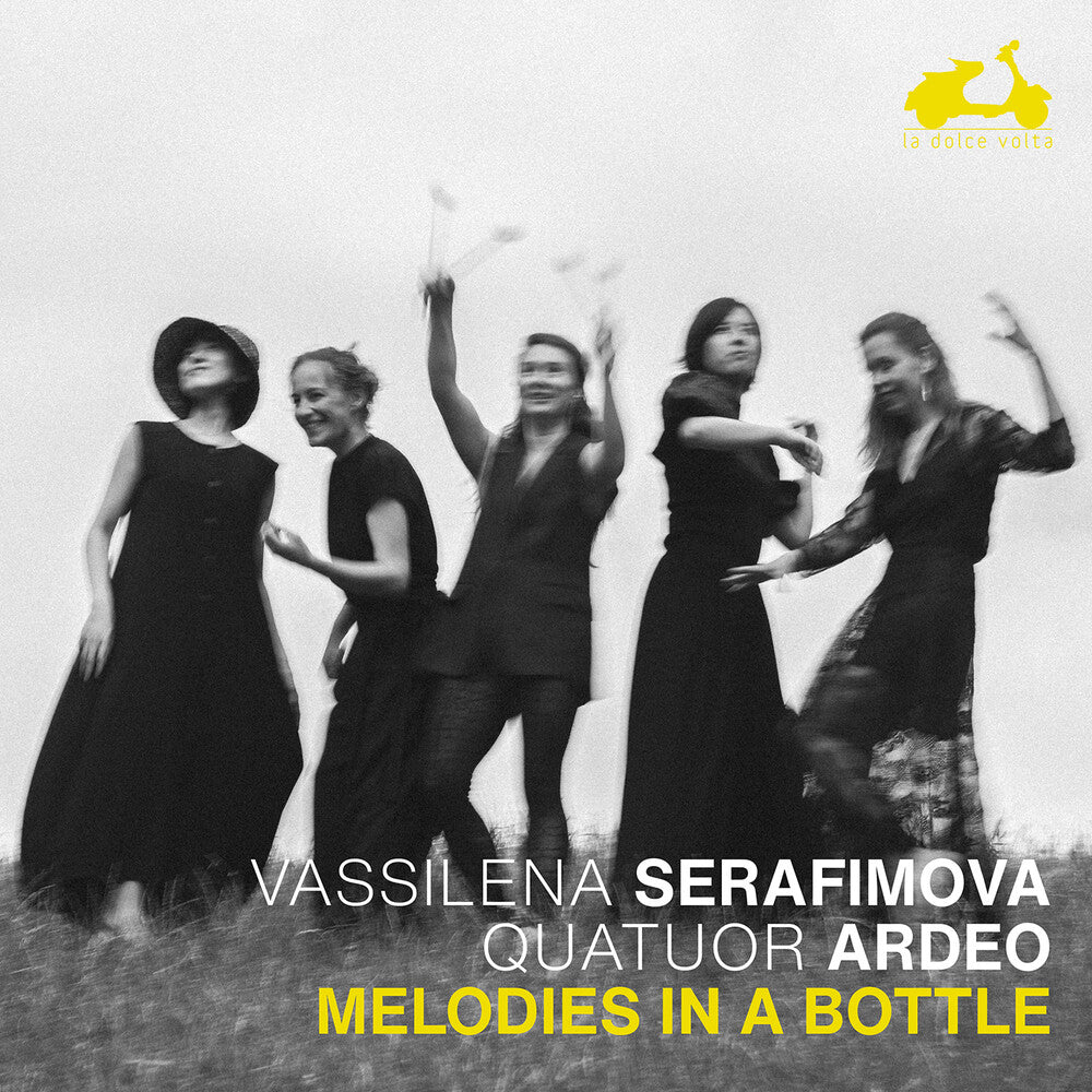 the album cover for Vassilena Serafimova - Melodies In A Bottle