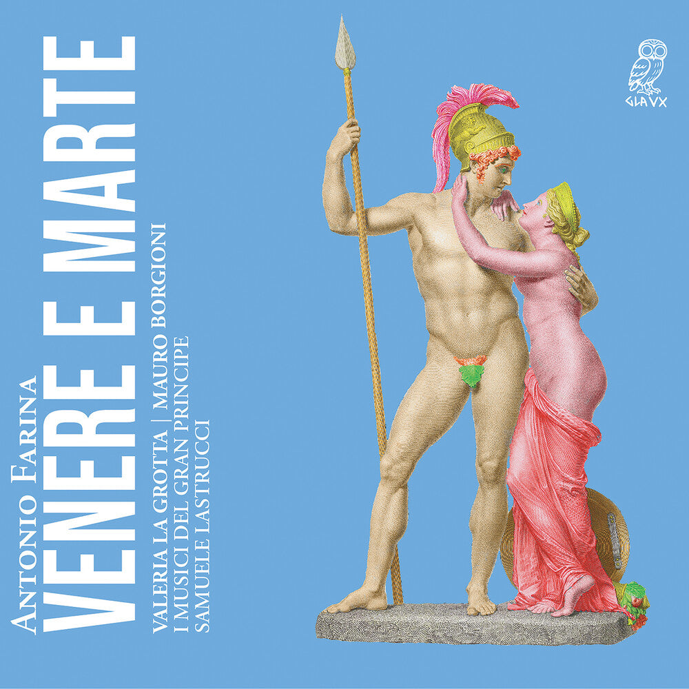 the album cover for La Valeria Grotta - Antonio Farina: Venere E Marte