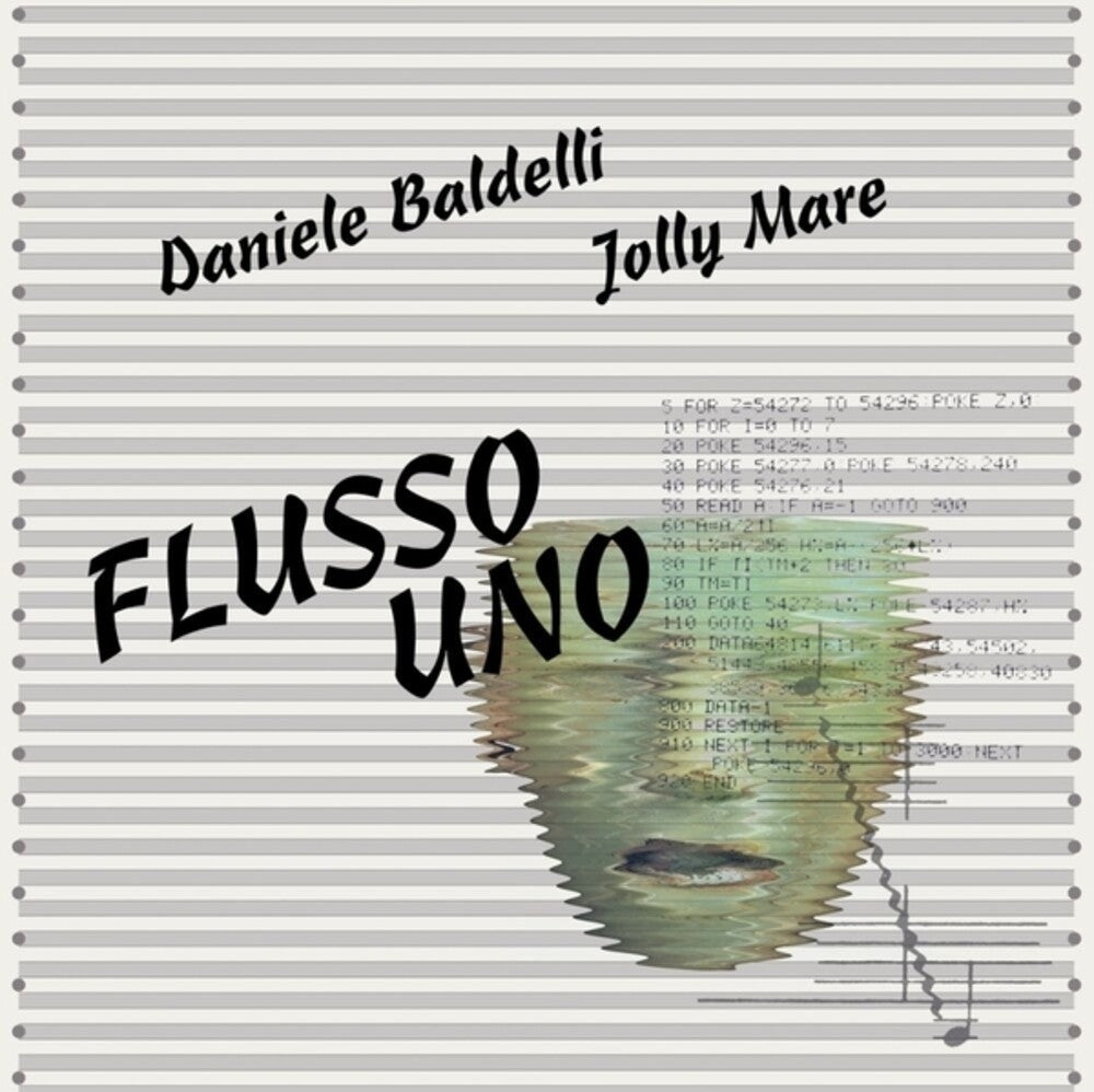 the album cover for Daniele Baldelli / Mare,Jolly - Flusso Uno