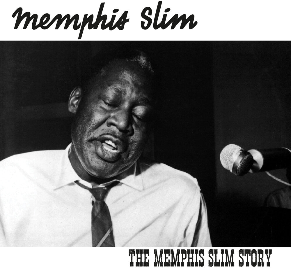 the album cover for Slim, Memphis - The Memphis Slim Story