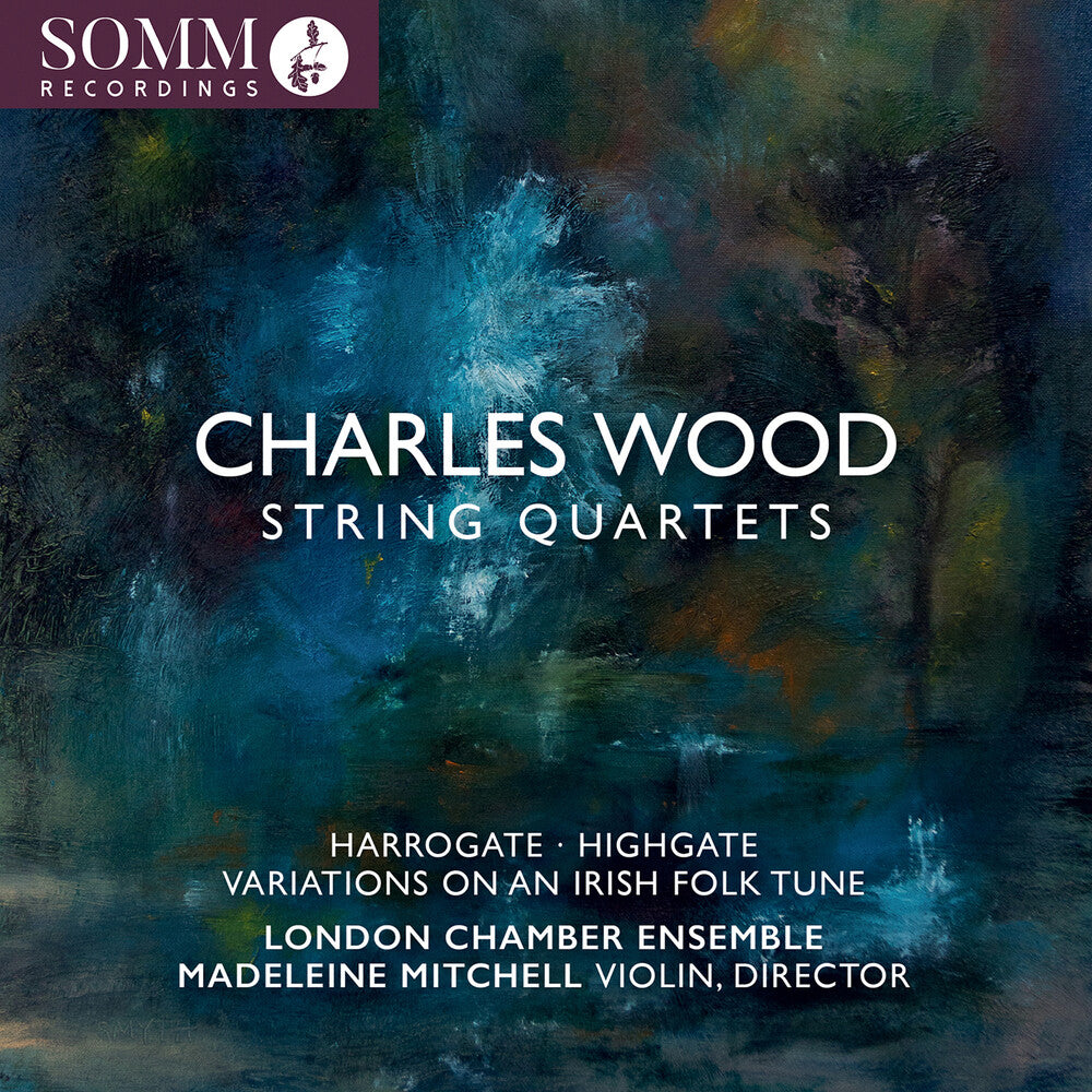 the album cover for London Chamber Ensemble Quartet - Charles Wood: Str Qrts