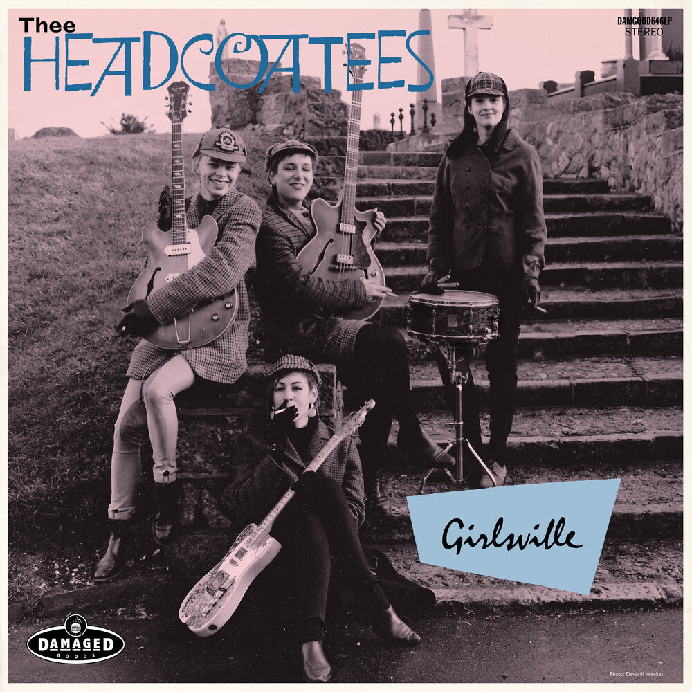 the album cover for Thee Headcoatees - Girlsville (Exp)